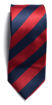 JH&F Tie Regimental Stripe Navy/Red 0