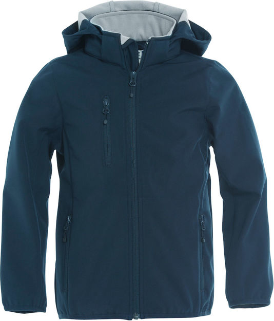 Basic Softshell Jacket Junior Dark