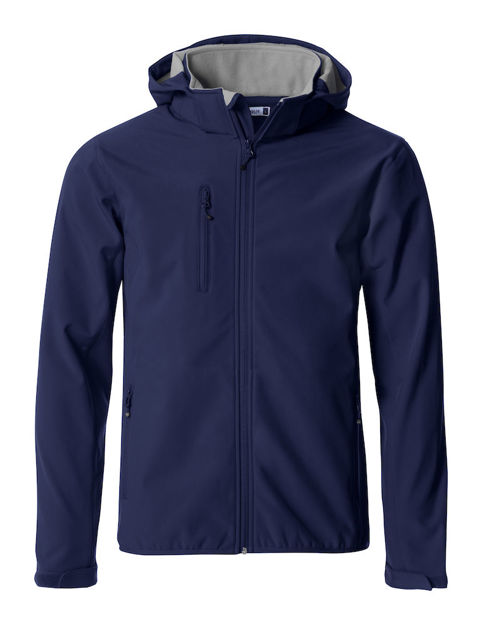 Basic Hoody Softshell Jacket Dark Navy