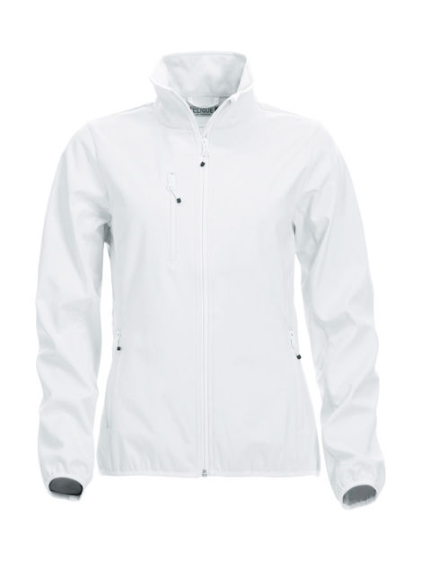 Basic Softshell Jacket Ladies White