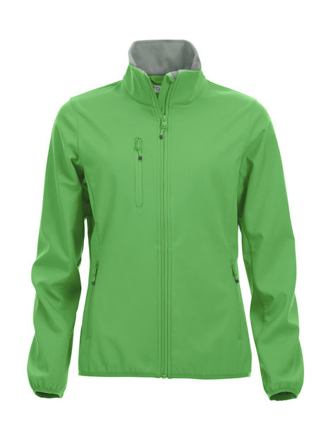 Basic Softshell Jacket Ladies Apple Green