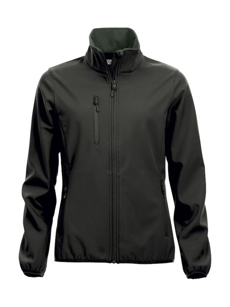 Basic Softshell Jacket Ladies Black