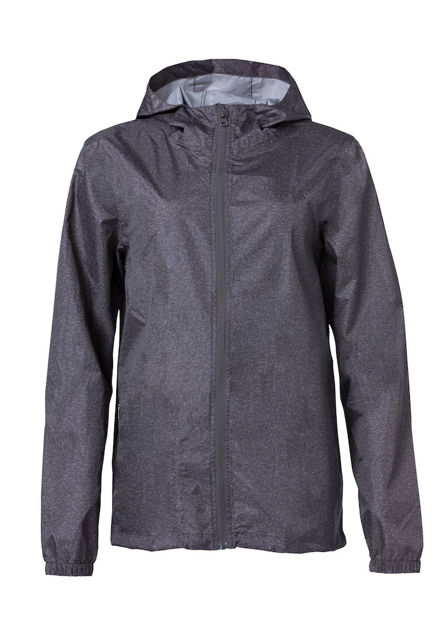 Basic Rain Jacket Anth Melange XL