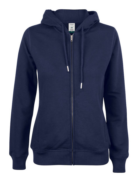 Premium OC Hoody FZ Ladies Dark Navy