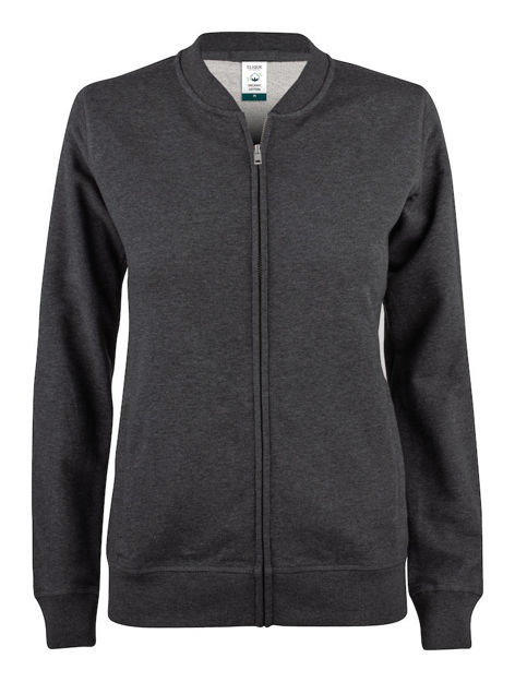 Premium OC Cardigan Ladies Anthracite Melange