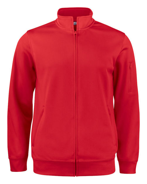 Basic Active Cardigan Red