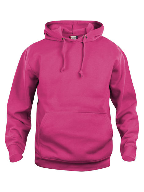 Basic Hoody Bright Cerise