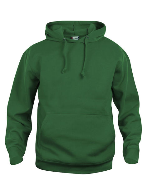 Basic Hoody Bottle Green