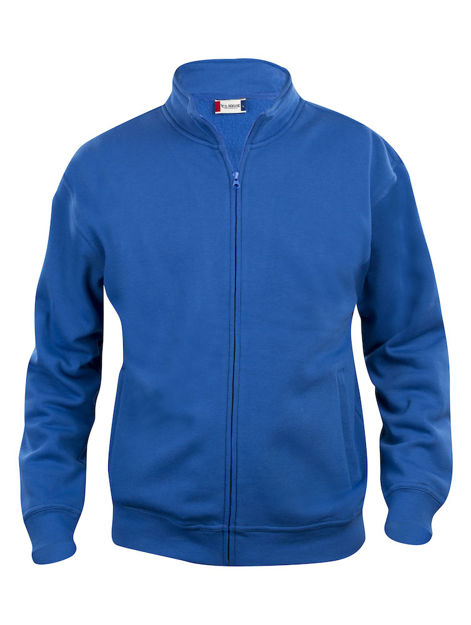 Basic Cardigan Mens Royal Blue