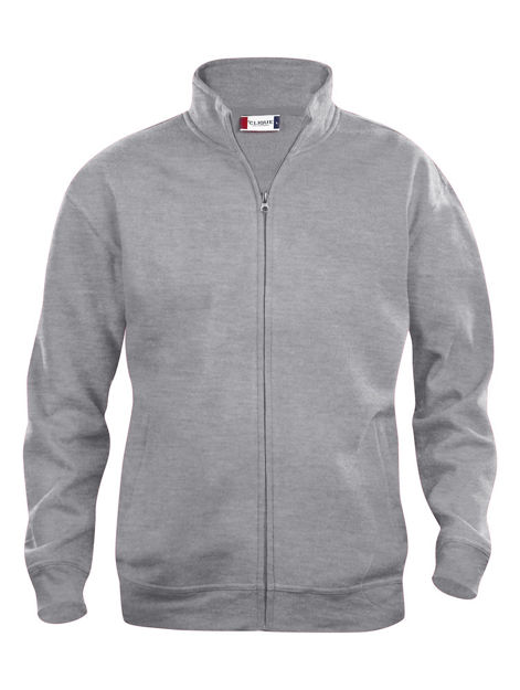 Basic Cardigan Mens Grey Melange