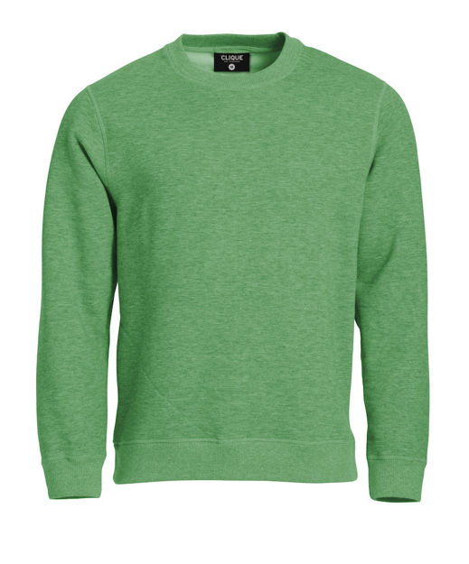 Classic Roundneck Green Melang