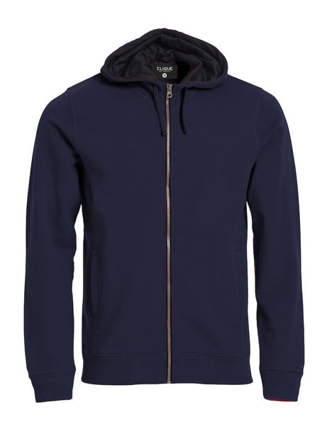 Classic Hoody Full Zip Dark Navy