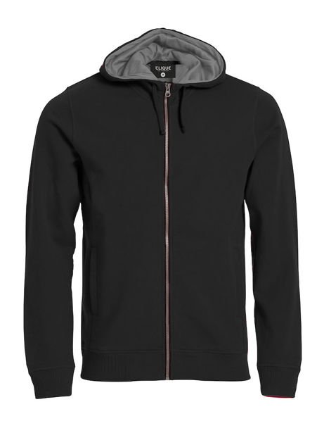 Classic Hoody Full Zip Black