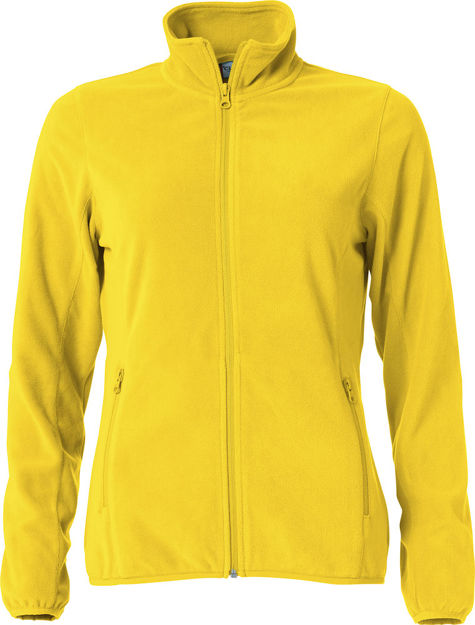 Basic Micro Fleece Jacket Ladies Lemon