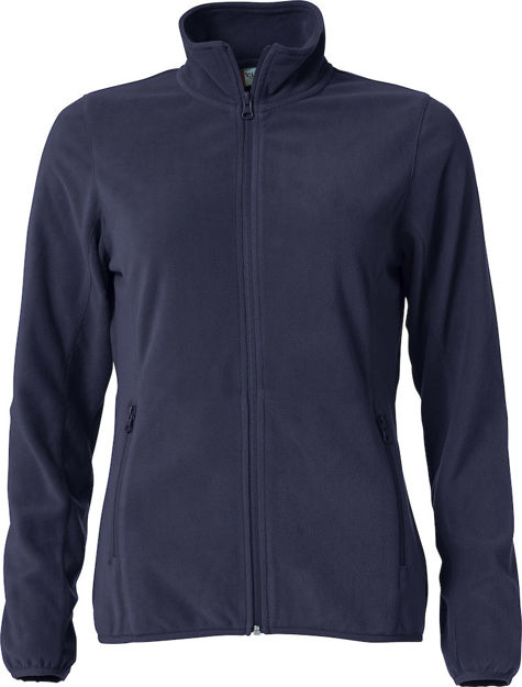 Basic Micro Fleece Jacket Ladies Dark Navy