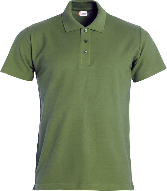 Basic Polo Military Gre