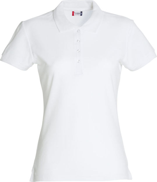 Basic Polo Ladies White