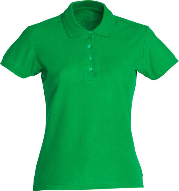 Basic Polo Ladies Apple Green