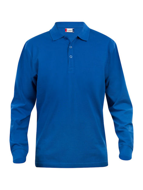 Basic Polo L/S Junior Royal