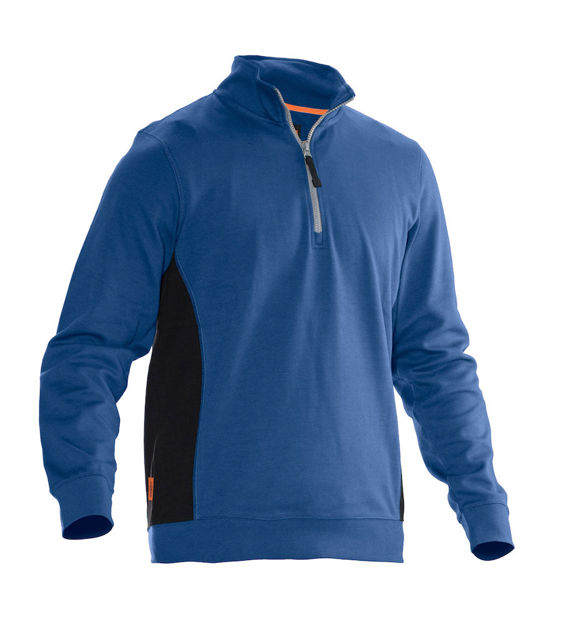 Sweatshirt 44228 2 Zip Zip Sky Bla