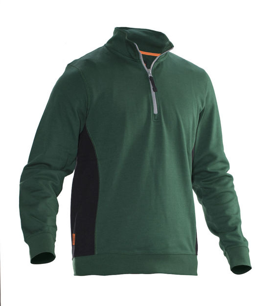 Sweatshirt 44228 2 Zip Zip Forest Forest Green