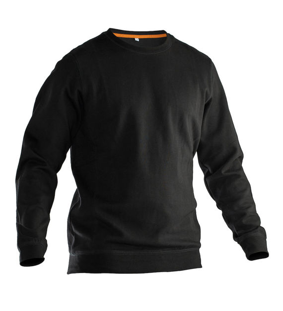 Sweatshirt Roundneck Black/Black