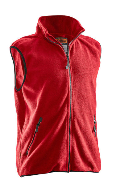 Polar Fleece Vest Red