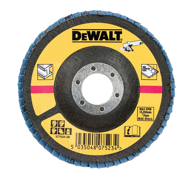 LAMELLSKIVE 125MM 36K DT3308 FLAT