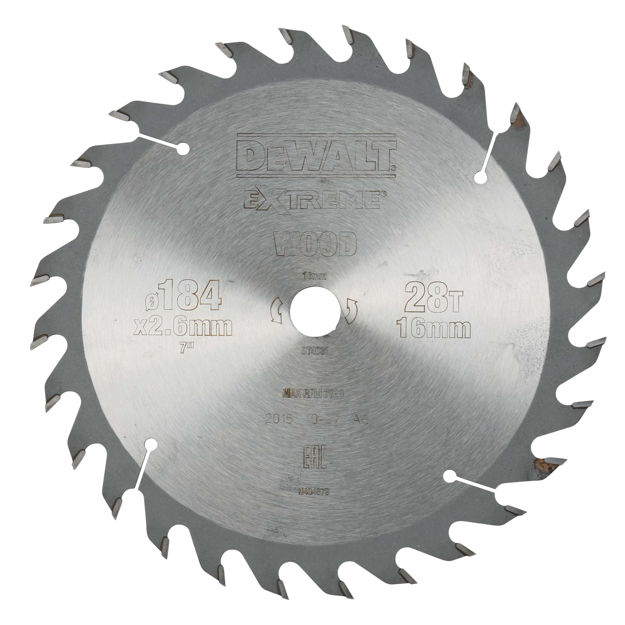 SAGBLAD 184X16X28T DT4031 DEWALT