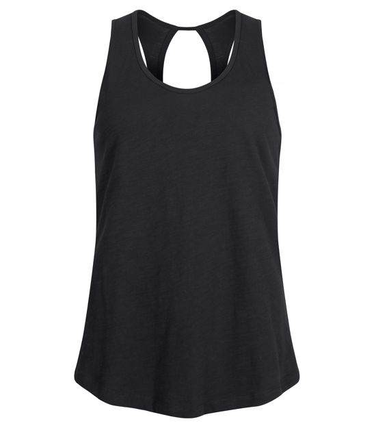 Slub Tanktop Lady Black