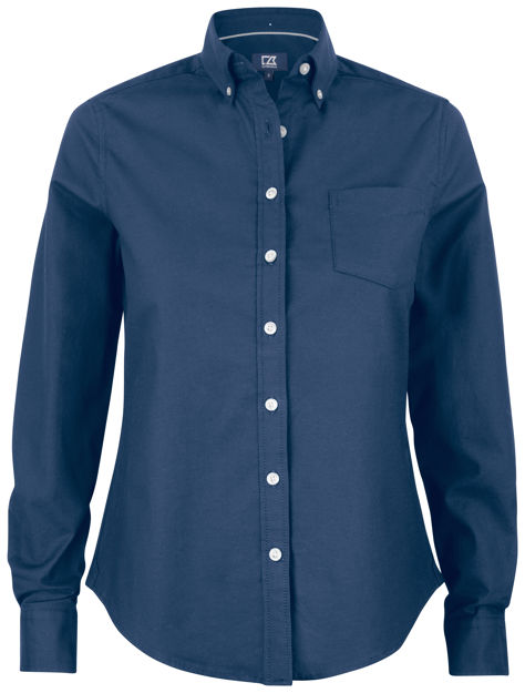 Hansville Shirt Ladies Blue Oxford