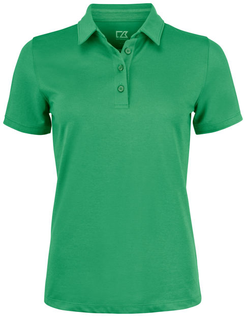 Oceanside Stretch Polo Ladies Green