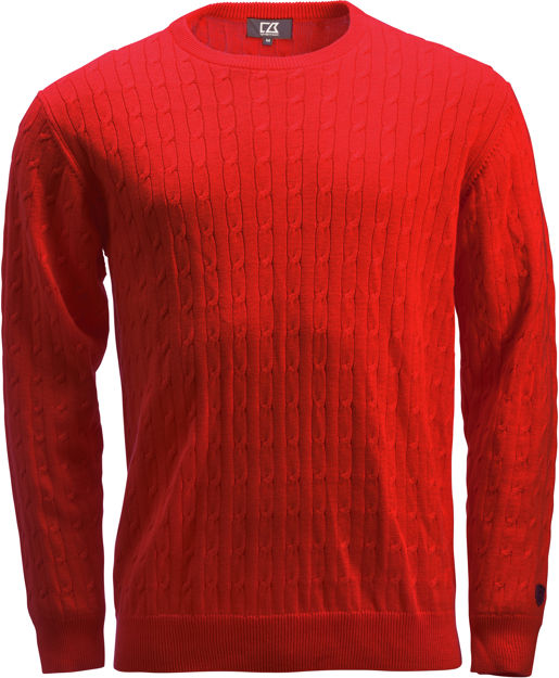 Blakely Knitted Sweater Men Red