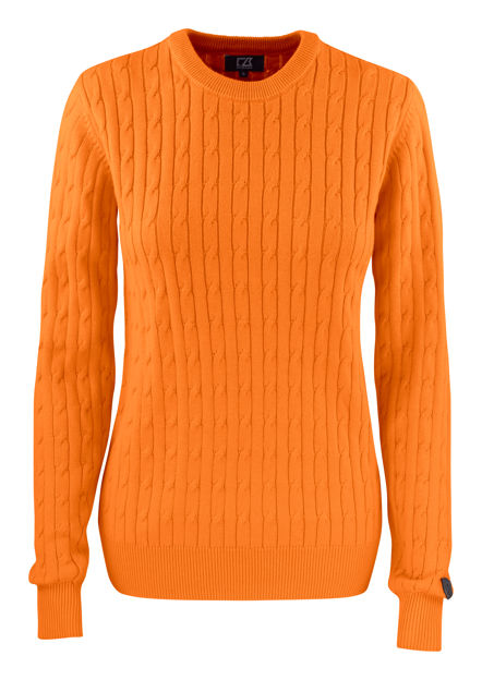 Blakely Knitted Sweater Ladies Blood Orange