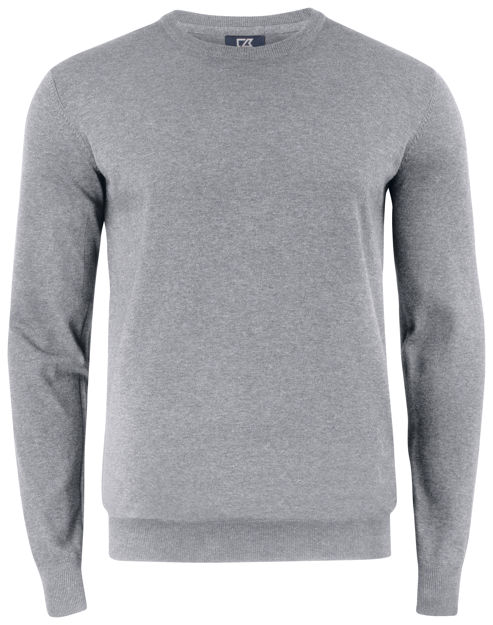 Oakville Crewneck Men Grey Melange