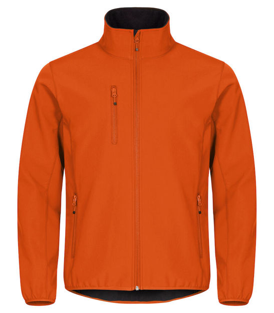 Classic Softshell Jacket Blood Orange