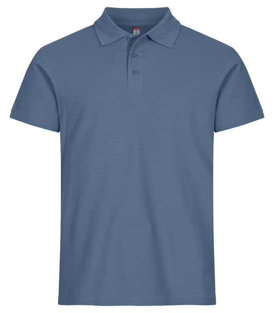 Basic Polo Steel Blue