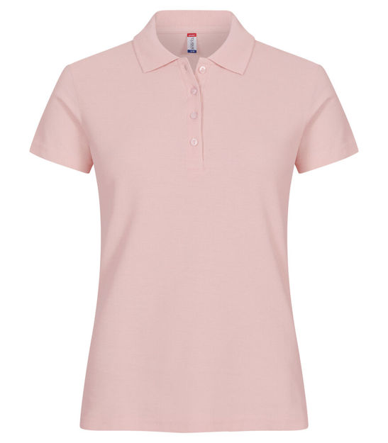 Basic Polo Ladies Candy Pink