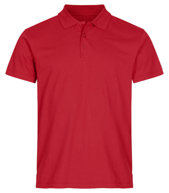 Single Jersey Polo Red