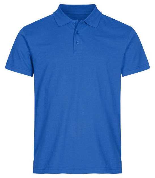 Single Jersey Polo Royal Blue