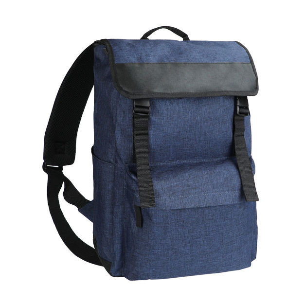 Melange Backpack Navy Melange One size