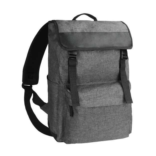 Melange Backpack Grey Melange One size