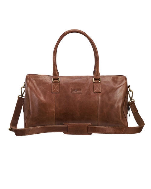 Leather Line Travelbag Brown 0