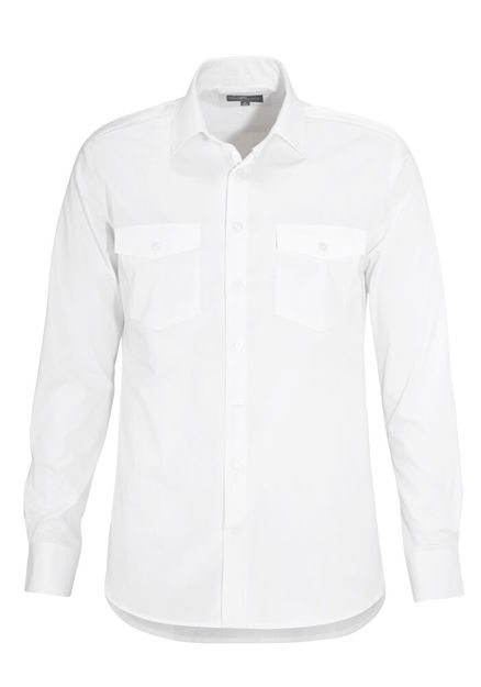 Maverick Slimfit L/S White