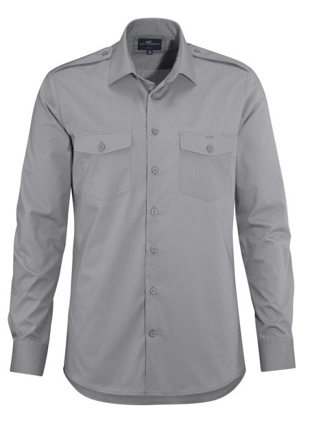 Maverick Slimfit L/S Grey