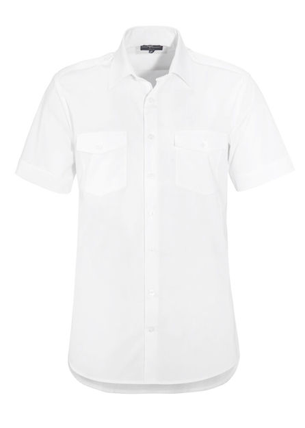 Maverick Slimfit S/S White