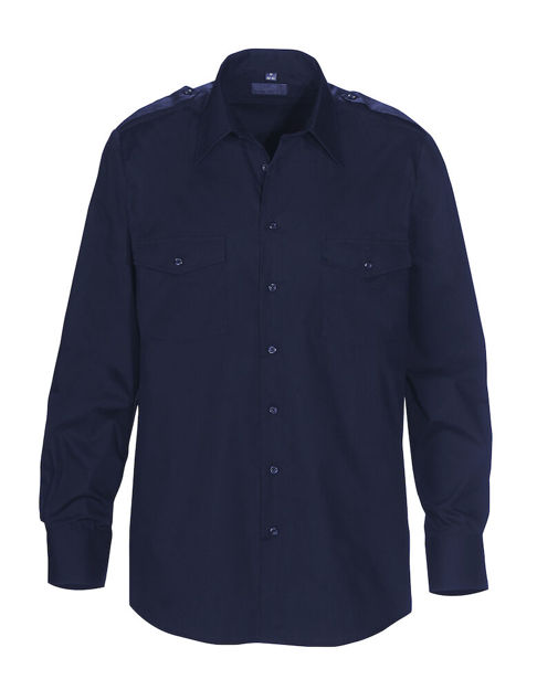 Martines Slimfit L/S Navy