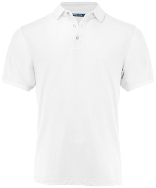 Virtue Eco Polo Solid M White