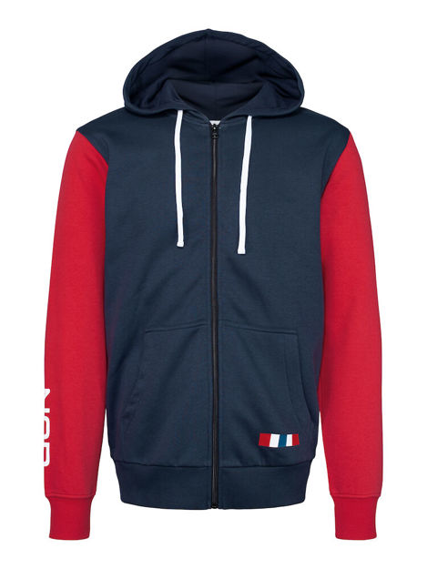 NOR Classic Hoody Full Zip Ladies Dark Navy