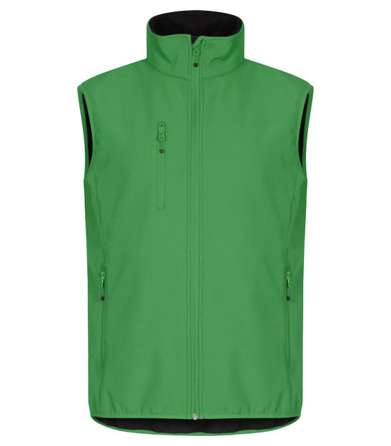 Classic Softshell Vest Apple Green